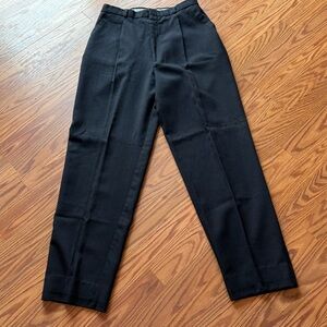 Lord Isaacs For Her Women’s Black 28 Waist Pleated Slacks